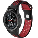 Curea ceas Smartwatch Samsung Galaxy Watch 46mm, Samsung Watch Gear S3, iUni 22 mm Silicon Sport Bla